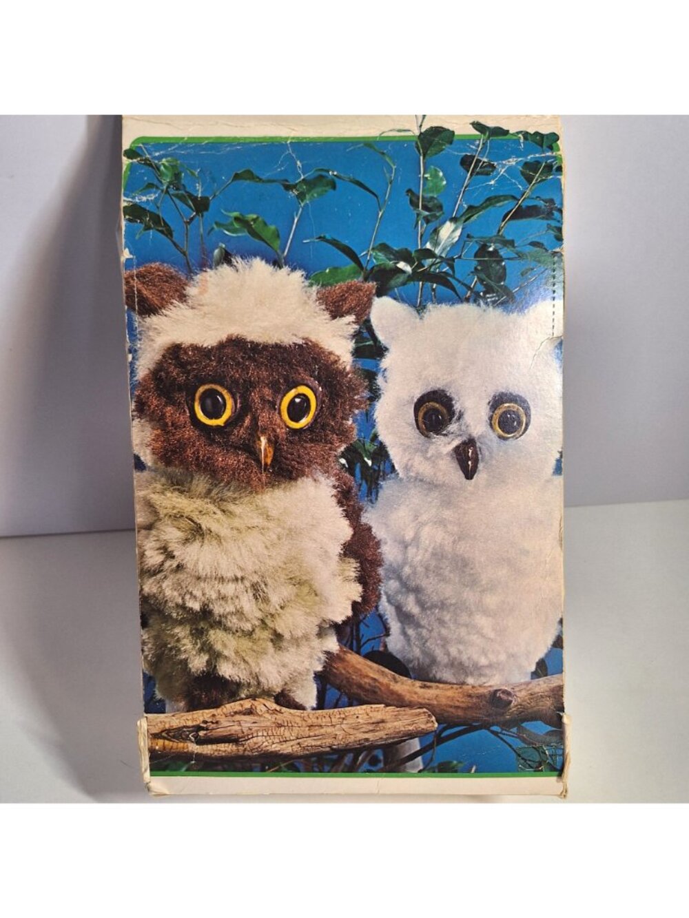 Oscar The Owl Kit 2126 14" Fibre Arts DIY Craft Vintage 70s FCM New Makes 1 Owl - Picture 8 of 10